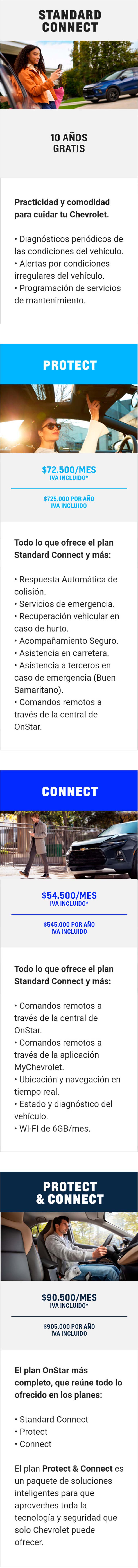 Encuentra el plan Onstar mas completo